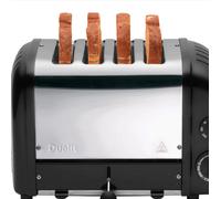 "Double grille-pain Dualit NewGen Selector 4 tranches - Double bagel - Noir"