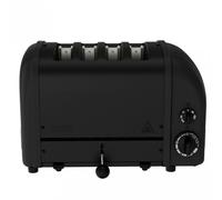 "Double grille-pain Dualit NewGen Selector 4 tranches - Double bagel - Noir mat"