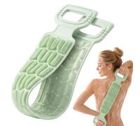 Double-Handled Silicone Back Scrubber - Bath Washer Brush | Hygienic & Deep Silicone - Crafted From Soft, Food-grade Silicone That Cleans Deep Into Pores To Remove Dirt