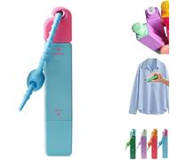 Double-Headed Instant Stain Remover Pen,Portable Dual-Tip Stain Remover Pen for Clothes Spot,Instant Fabric Stains Removers Pens for Oil Wine and Food Stains,Dates,Office,Travel Using (B)