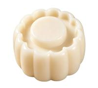 Double Headed Mooncake Mold, Sunflower Pattern Hand Press Tool | Durable ABS baking mold with double sided sunflower pattern, ideal for DIY pastry crafts F