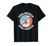 Double héritage : Un Peu américain, Un Peu Canadien T-Shirt
