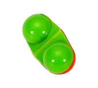 Double hochet | Perles hochet perles à double hochet, double hochet portable en ABS double hochet pêche en mer Attracteur Cloche Attracteur Perles Accessoires pour attirer les poissons