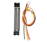 Double Indicateur Stéréo à 12 Niveaux VU-mètre Carte Amplificateur Stéréo Réglable Mini Module de Carte de Niveau de Vitesse de la Lumière avec Mode AGC