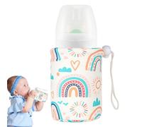 Double Insulated Hot Water Bottle, 1L Winter Cold Protection Animal Design, High Density Hot Water Pouch with Plush Cover, Bed Warmer for Muscle Women Kids Travel Bed Blue 1 Pack