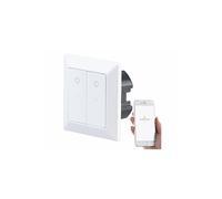 Luminea Home Control – Double interrupteur connecté LHC-52 – commande vocale
