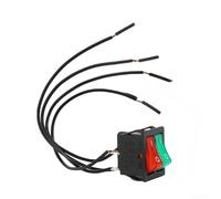 Double interrupteur d'alimentation pour pulvérisateur électrique de jardin | Design à bouton unique, plastique noir, taille 2,5 x 3 cm, facile à installer, s'adapte à la plupart des pulvérisateurs
