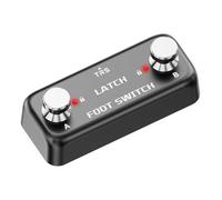 Double interrupteur Pédale de changement de pied Coque entièrement en métal Instrument musical pour musiciens et éducateurs Performance durable
