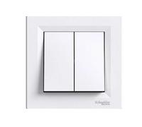 Schneider Electric SC5EPH0603121 Double interrupteurs ou va-vient encastrable complet asfora