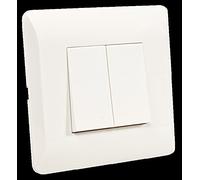 Double Interrupteur VA et Vient Encastrable