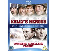 Kelly's Heroes/Where Eagles Dare Double Pack [Blu-ray] [1970] [Region Free] NEUF