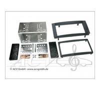 Kit Integration 2din pour VW Touareg ap03/ T5/ California 03 - Installation facile - Noir - Marque PIONEER