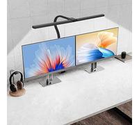 Double lampe de bureau LED CCT télécommandée 1000 lm - coloris noir General Office