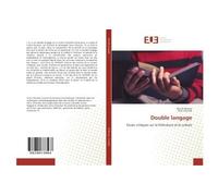 Double langage - Driss El Khoury - Universitaires Europeennes - broché - Etude