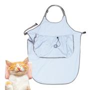 Double Layer Cat Sleeping Bag, Washable Pet Carrier, Adjustable Kitten Wrap Carrier, Comfortable Double Layer Pet Sleeping Bag, Washable Cat Carrier for Nail Cutting and Travel