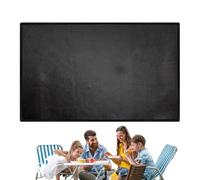 Double Layer Outdoor Fireproof BBQ Mat - Outdoor Fireproof Grill Mat | Grill Mats for Outdoors Grills Deck Protector | Foldable BBQ Mats Under Grills | Fire Pit Mâts Oil-Proof Grîlls Floor Pads