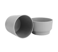 Double Layer Planter Pot - Lightweight Storage Plant Pot | Flower Organizer with Hidden Compartment, Decorative Porch Decor, Tabletop Planter with Practical Design, Entryway Decor for Porch Patio