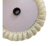 Double Layered Embroidered Pleated Chiffon Lace DIY Girls' Hats Clothes Skirts Hem Sofa Pillow Curtain Edging Sewing Decoration(Yellow)