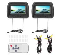Double Lecteur DVD Portable appuie-tête de Voiture lecteurs vidéo 7 en HD LCD écran Tactile numérique Lecteur MP5 de Voiture headrest DVD Monitor