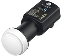 Double LNB avec détecteur de Signal intégré, 4K Satellite HD 2 Sorties KU Bande Universelle pour Sky HD/Freesat HD