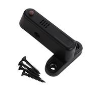 Double loquet de porte de sécurité avec boulon en acier anti-levier et installation facile pour appartements, bureaux et maisons de location, chaîne coulissante, double loquet de protection