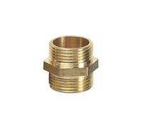 Ribimex Raccord double mamelon en laiton M/M 1" 26x34