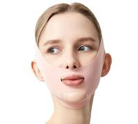 Double menton réducteur de menton, sangle amincissante respirante, double menton en V, masque de levage de mâchoire pour affaisser les joues, ceinture de levage du visage anti-âge pour homme et femme