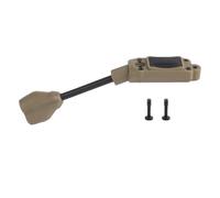 Double Mode D'éclairage Lampe Tactique pour Casque Compatible avec Le Rail Modulaire Arc Commande par Bouton-Poussoir Montage Réversible(TN)