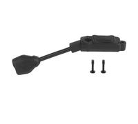 Double Mode D'éclairage Lampe Tactique pour Casque Compatible avec Le Rail Modulaire Arc Commande par Bouton-Poussoir Montage Réversible(BK)