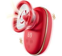 Double Motéur Sucéur léchér Vîbrômásseúrs Fémînîn Clîtôrîdîen Sextoyse Plaisir Femme à Doigt pour Stimulation Clitoris Femme Modes de Vibration Puissant 76PZ