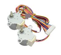 Double Motors 24BYJ48 Synchronous Wind Direction 0010402433AStepping Motor Air Conditioning Double Swing Vane