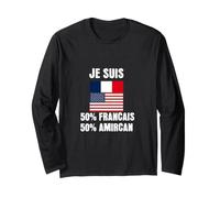 Double Nationalité - 50 Américain 50 Français France USA Manche Longue