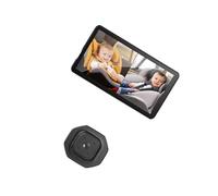 Double objectif infrarouge Nocturnalvision Car Baby Observe Five Display Live Video Observation pour la sécurité des enfants dans les automobiles IR Nocturnalvision Car Baby Camera