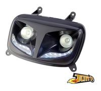 Double optique r8 tun'r* adapt. booster/bw's 2004- noir(halogene 2x20w)