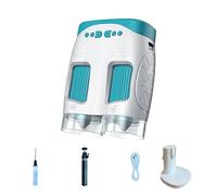 Double organe de vue transportable pour enfants avec caméra vidéo Jouet éducatif STEM pour l'exploration en plein air et les tests à domicile Instrument de voyage fin