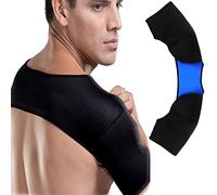 Double orthèse d'épaule chaude pour dormir, soulever des sports de plein air, soulager les douleurs chroniques de tendinite, équipement de protection respirant (XL)