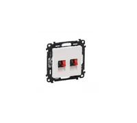 Double -Outlet audio Valena vie Legrand - Blanc