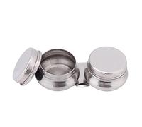 Double Palette Cup, Stainless Steel Large Oil Paint Megilp Turpentine Solvent Container with Lid for Oil Turpentine and Megilp