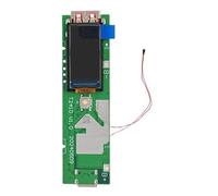 Double panneau de charge USB de type C 22,5 W - Écran de charge rapide - Gestion de l'alimentation - Module de chargeurs de batterie 21700 - Protocoles multiples