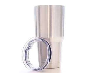 Double Paroi en Acier Inoxydable Isolation sous vide Gobelet avec couvercle, 30 oz