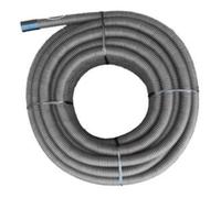 Double Paroi PE-HD Tuyau De Protection De Câble 125x107mm 50M Noir - MBZ125 [50 Mètres]