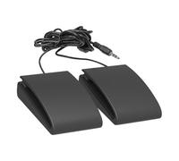 Double pédale de tambour à prise ferme stable et puissante pour batterie électronique compatible avec divers appareils Pédale de durabilité portable
