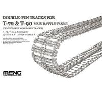 Double-pin Tracks For T-72 & T-90 Main Battle Tanks(cement-free Worka- 1:35e --model