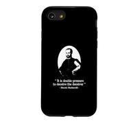 Double Plaisir de Tromper Le trompeur Machiavel Citation Coque pour iPhone SE (2020) / 7/8