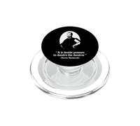Double Plaisir de Tromper Le trompeur Machiavel Citation PopSockets PopGrip pour MagSafe