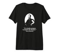 Double Plaisir de Tromper Le trompeur Machiavel Citation T-Shirt Haut de Gamme