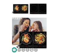 Double plaque à induction Laquée 3500W Affichage LED à 4 chiffres