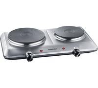 Plaque de cuisson posable SEVERIN - K1014 - 2 foyers en fonte - 2500W