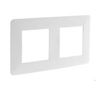 Zenitech Plaque de Finition Blanche Double - Artezo
