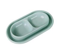 Double Plat Moderne pour Nourriture et Eau, Alimentation simultanée, Fourmis amicales, Protection des Chats Modernes